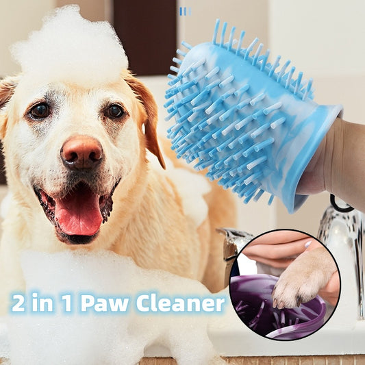 2-in-1 Paw Cleaner – Quick & Easy Mud-Free Paws!